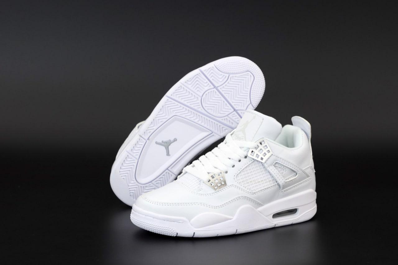 Мужские кроссовки Nike Air Jordan 4 Retro Full White / Найк Аир Джордан 4 Ретро Полностью Белые, Белый
Мужские кроссовки Nike Air Jordan 4 Retro Full White / Найк Аир Джордан 4 Ретро Полностью Белые, Белый