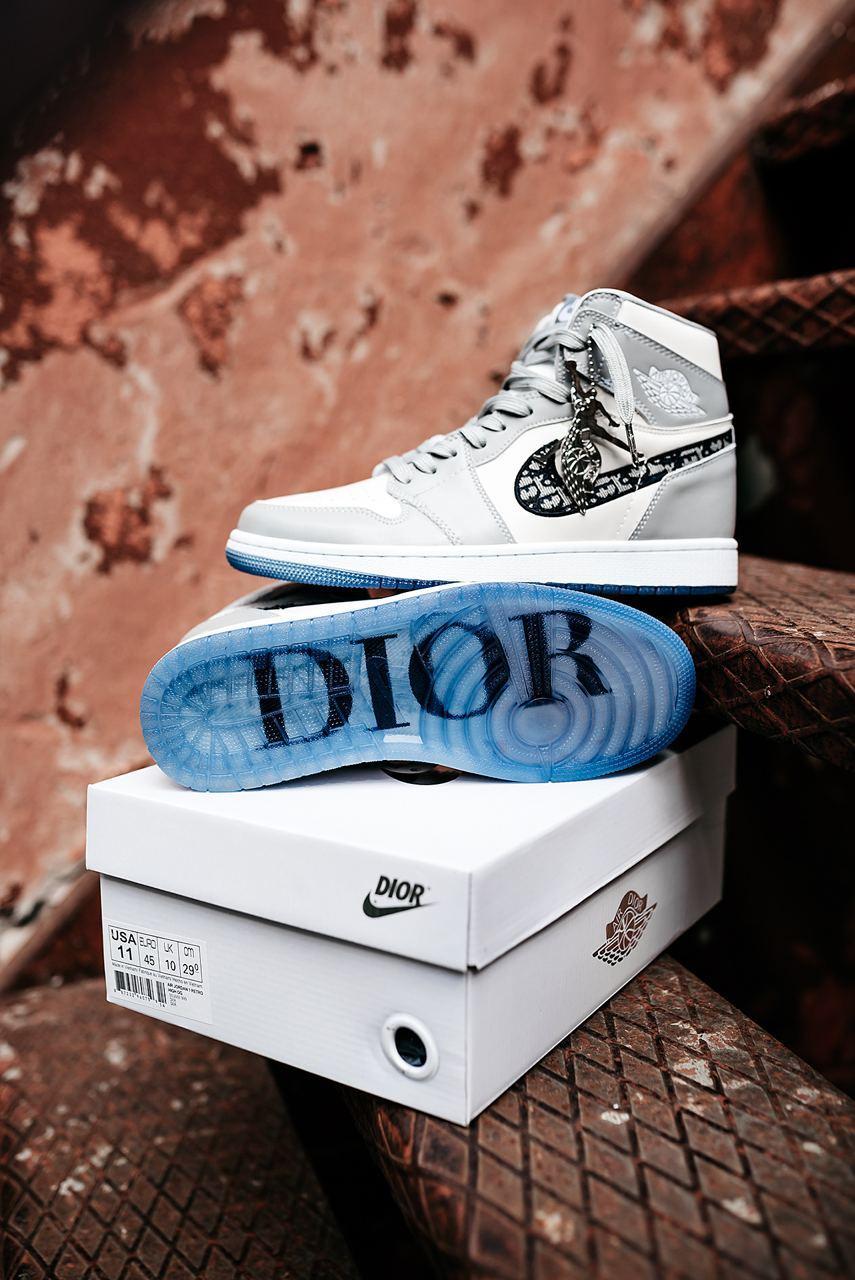 Мужские кроссовки Nike Air Jordan Retro 1 x Dior / Найк Аир Джордан Ретро 1 Диор, Серый
Мужские кроссовки Nike Air Jordan Retro 1 x Dior / Найк Аир Джордан Ретро 1 Диор, Серый