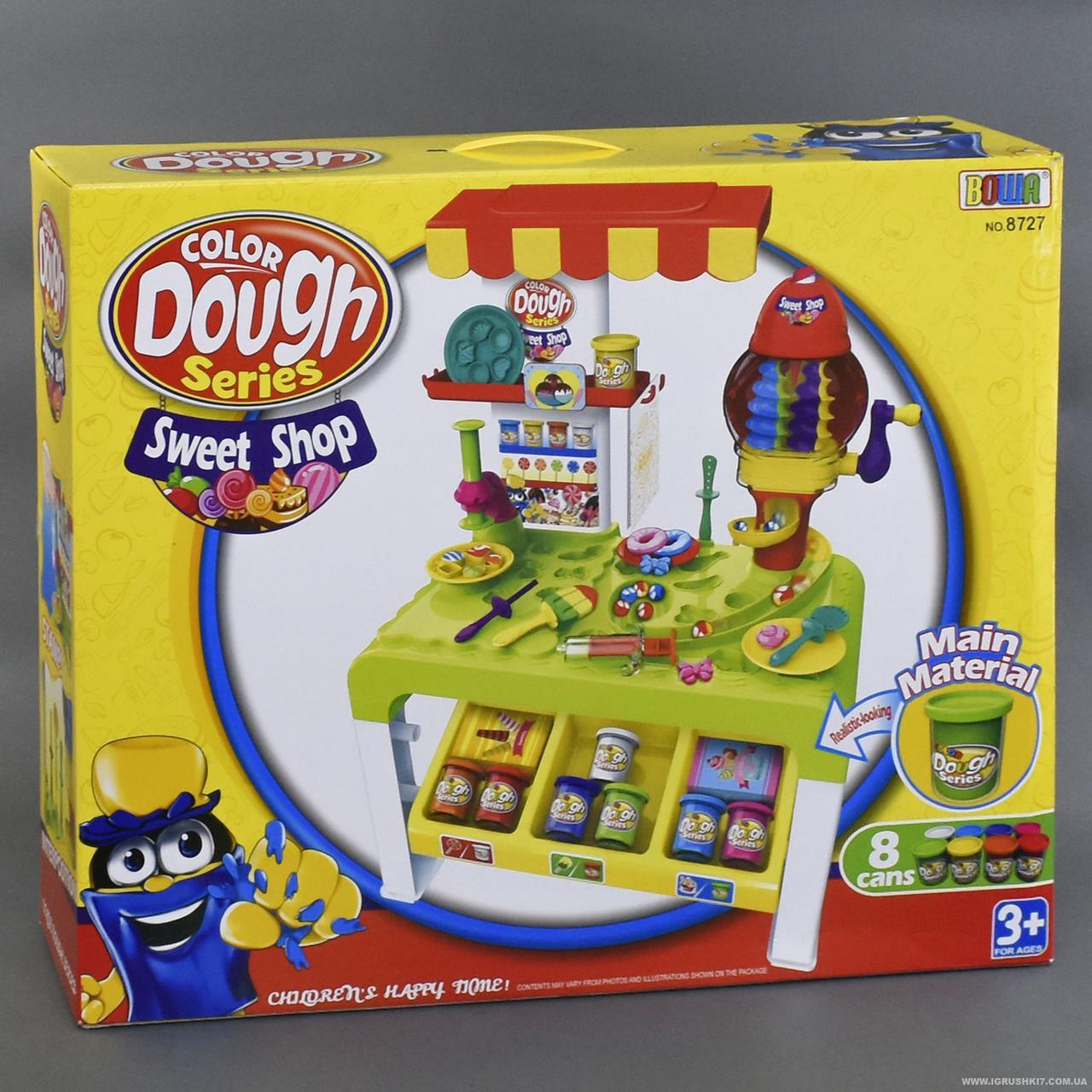 Игровой набор для лепки Кухня 8727 с набором пластилина, размер упаковка: 58 см × 15 см × 47 см
Игровой набор для лепки Кухня 8727 с набором пластилина, размер упаковка: 58 см × 15 см × 47 см