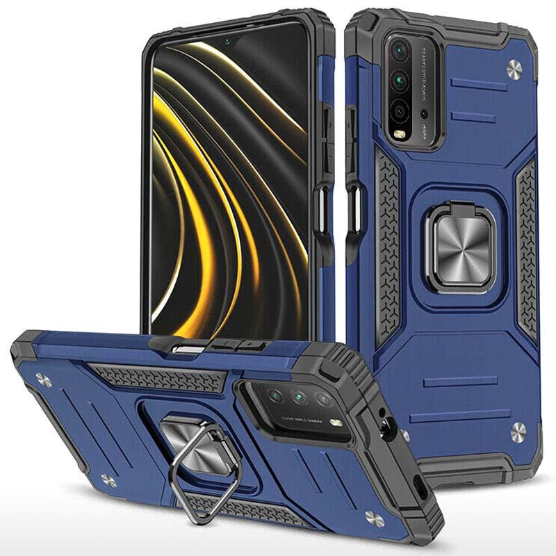 Ударопрочный чехол Union Ring for Magnet для Xiaomi Redmi Note 9 4G / Redmi 9 Power/Redmi 9T, Синий
Ударопрочный чехол Union Ring for Magnet для Xiaomi Redmi Note 9 4G / Redmi 9 Power/Redmi 9T, Синий