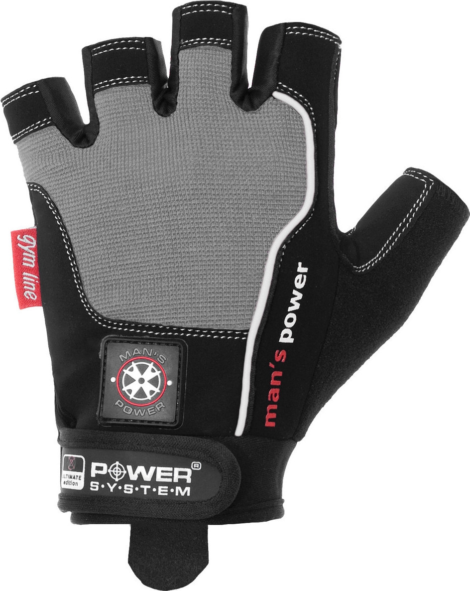 Перчатки для фитнеса и тяжелой атлетики Power System Man’s Power PS-2580 S Black/Grey
Перчатки для фитнеса и тяжелой атлетики Power System Man’s Power PS-2580 S Black/Grey