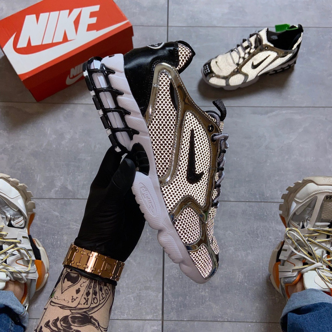 Кроссовки унисекс Nike Air Zoom Spiridon Cage 2 Stussy Pure Platinum (Серебро). Женские/мужские кроссовки Найк
Кроссовки унисекс Nike Air Zoom Spiridon Cage 2 Stussy Pure Platinum (Серебро). Женские/мужские кроссовки Найк