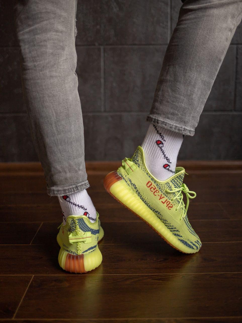 Мужские кроссовки Adidas Yeezy Boost 350 v2 Yelloy Zebra / Адидас Изи Буст 350 Желтые Зебра 41, Желтый
Мужские кроссовки Adidas Yeezy Boost 350 v2 Yelloy Zebra / Адидас Изи Буст 350 Желтые Зебра 41, Желтый