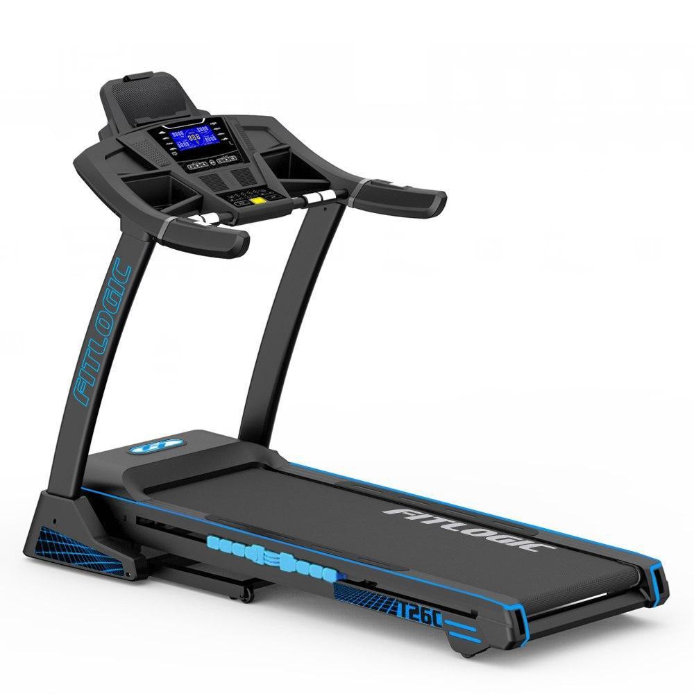 Беговая дорожка электрическая FitLogic T26C складная 3,5 л.с. для дома и спортзала с нагрузкой до 130 кг, Черный
Беговая дорожка электрическая FitLogic T26C складная 3,5 л.с. для дома и спортзала с нагрузкой до 130 кг, Черный