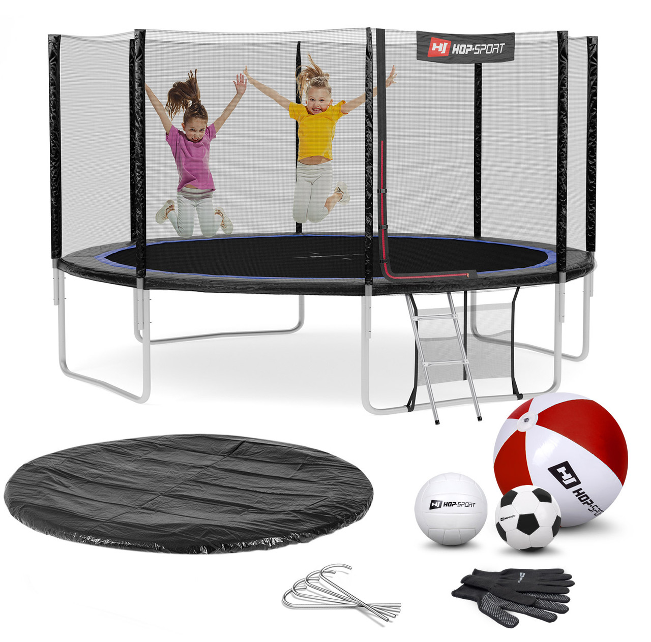 Батут детский уличный Hop-Sport 14ft (427cm) black/blue с внешней сеткой нагрузка до 150 кг
Батут детский уличный Hop-Sport 14ft (427cm) black/blue с внешней сеткой нагрузка до 150 кг