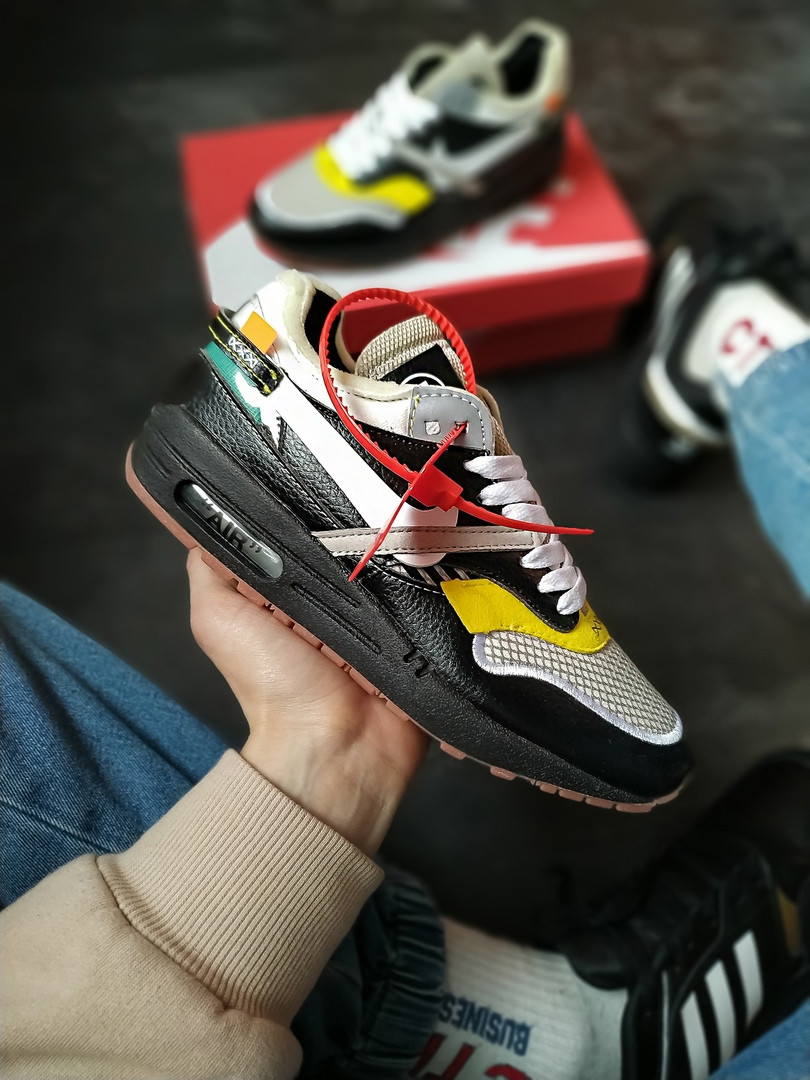 Кроссовки женские Nike Air Max 87 Off-White черные, Найк. Натуральная кожа, прошиты. Код GS-NK253 38, Черный
Кроссовки женские Nike Air Max 87 Off-White черные, Найк. Натуральная кожа, прошиты. Код GS-NK253 38, Черный