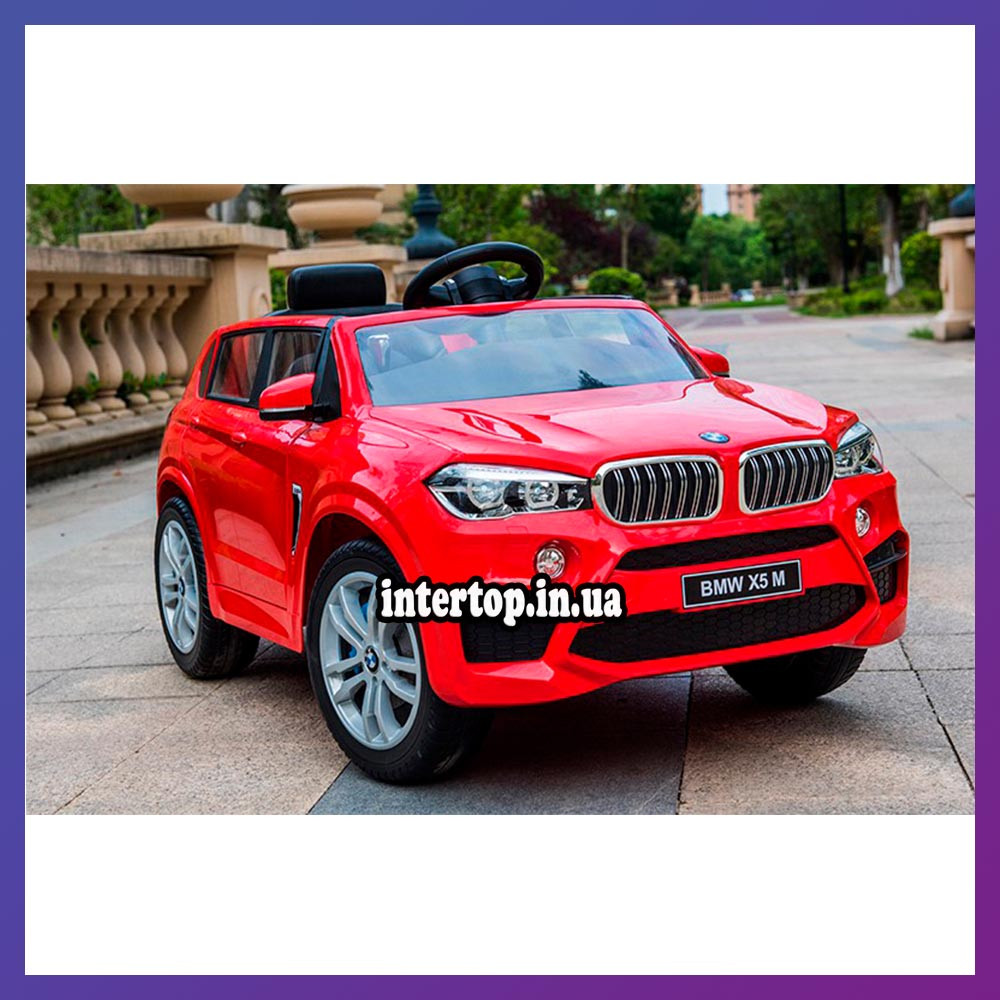Детский электромобиль на аккумуляторе BMW X5 M 4522 с пультом радиоуправления для детей 3-8 лет красный
Детский электромобиль на аккумуляторе BMW X5 M 4522 с пультом радиоуправления для детей 3-8 лет красный