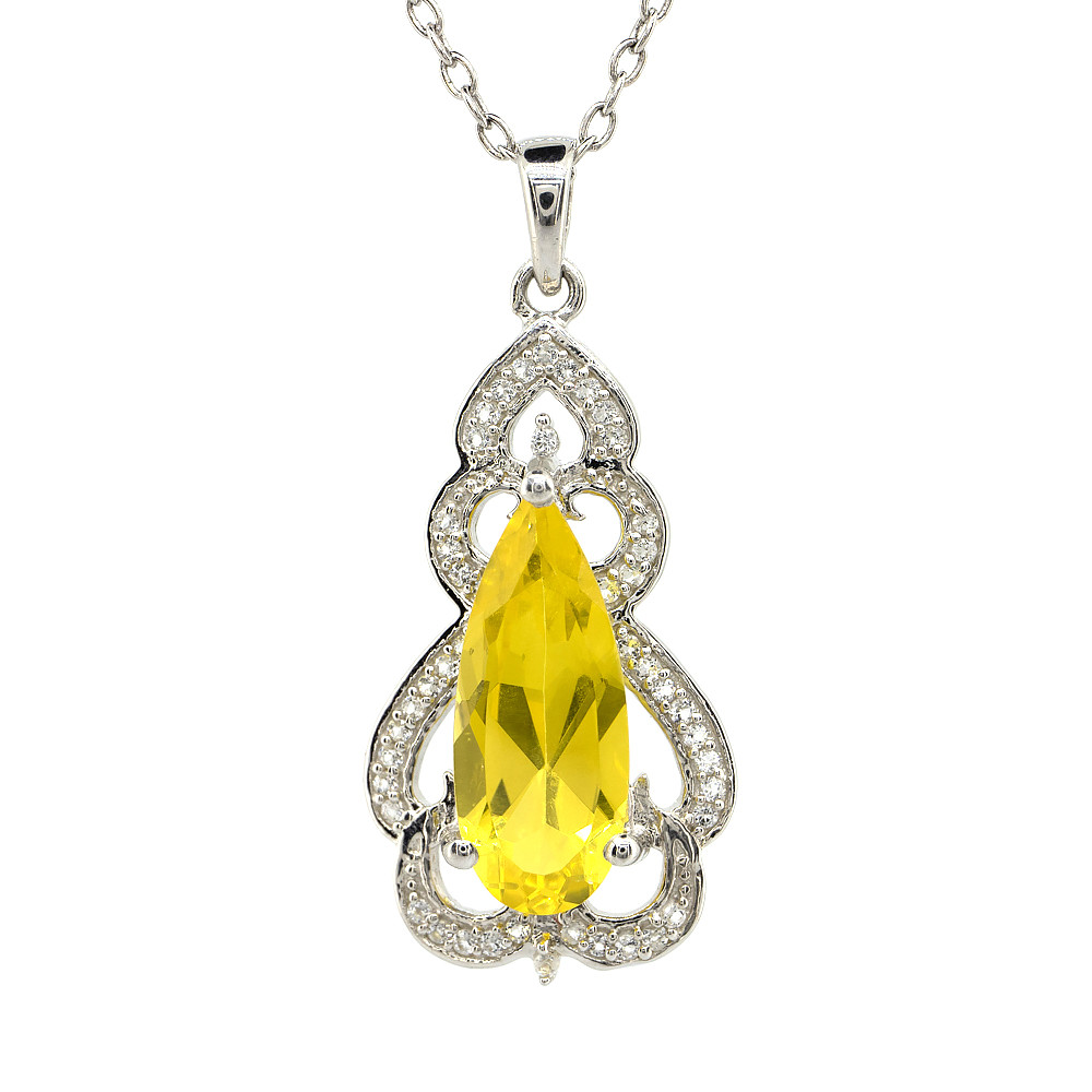 Серебряная подвеска 925 пробы 5,41 гр. с царитом класса AAAA и топазами 6,7 карат с коллекции "DYNAS
Серебряная подвеска 925 пробы 5,41 гр. с царитом класса AAAA и топазами 6,7 карат с коллекции "DYNAS