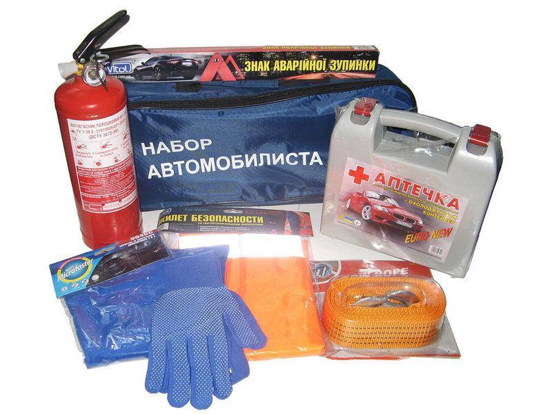 Набор автомобилиста 8 единиц (трос, жил безоп,аптечка,ав.знак,огнетуш.1кг,перчатки,тряпка, сумка)
Набор автомобилиста 8 единиц (трос, жил безоп,аптечка,ав.знак,огнетуш.1кг,перчатки,тряпка, сумка)
