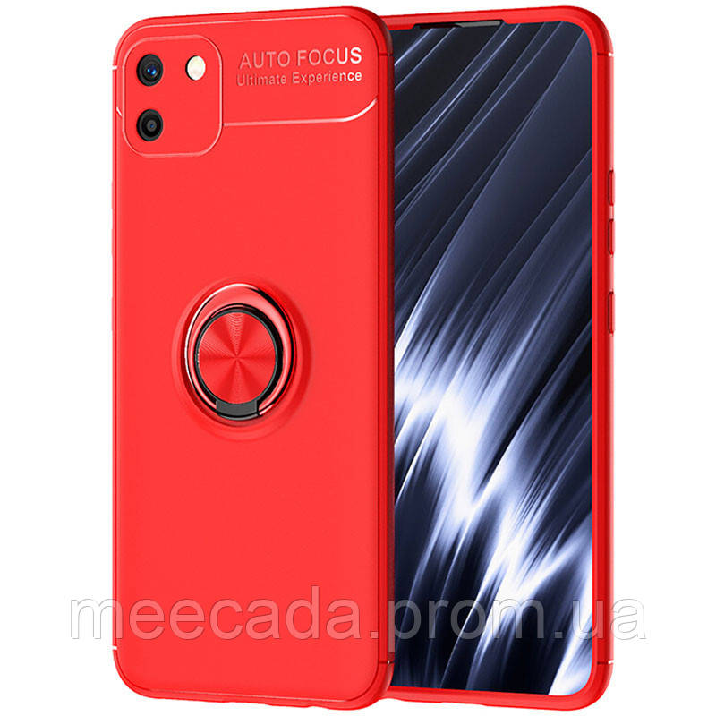 TPU чехол Deen ColorRing под магнитный держатель (opp) для Realme C11, Красный / красный
TPU чехол Deen ColorRing под магнитный держатель (opp) для Realme C11, Красный / красный