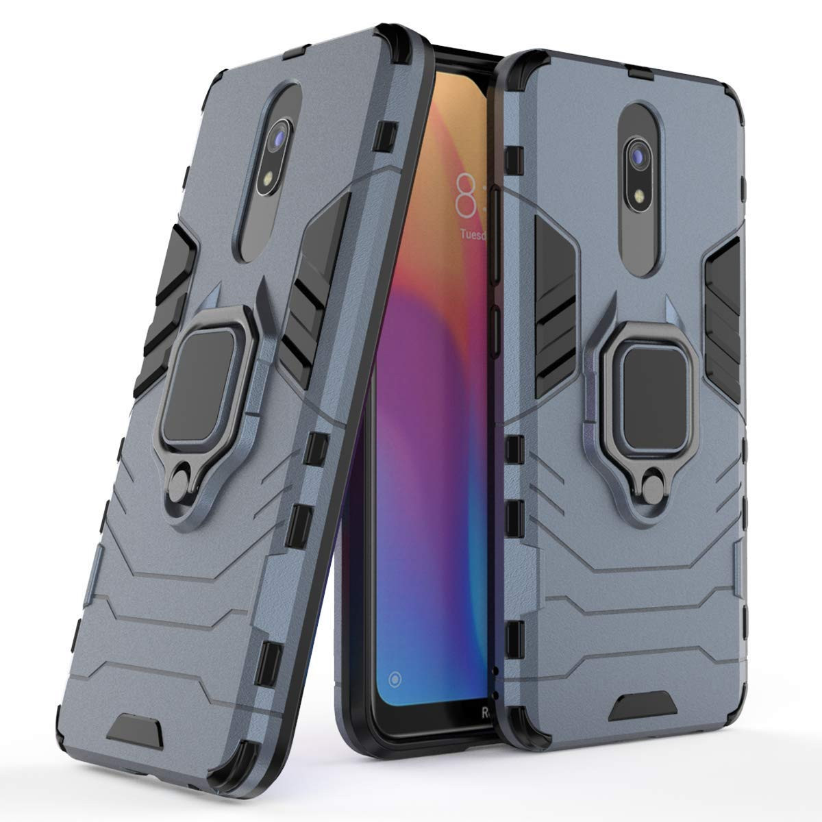 Ударопрочный чехол Transformer Ring for Magnet для Xiaomi Redmi 8 / 8A Серый / Metal slate
Ударопрочный чехол Transformer Ring for Magnet для Xiaomi Redmi 8 / 8A Серый / Metal slate