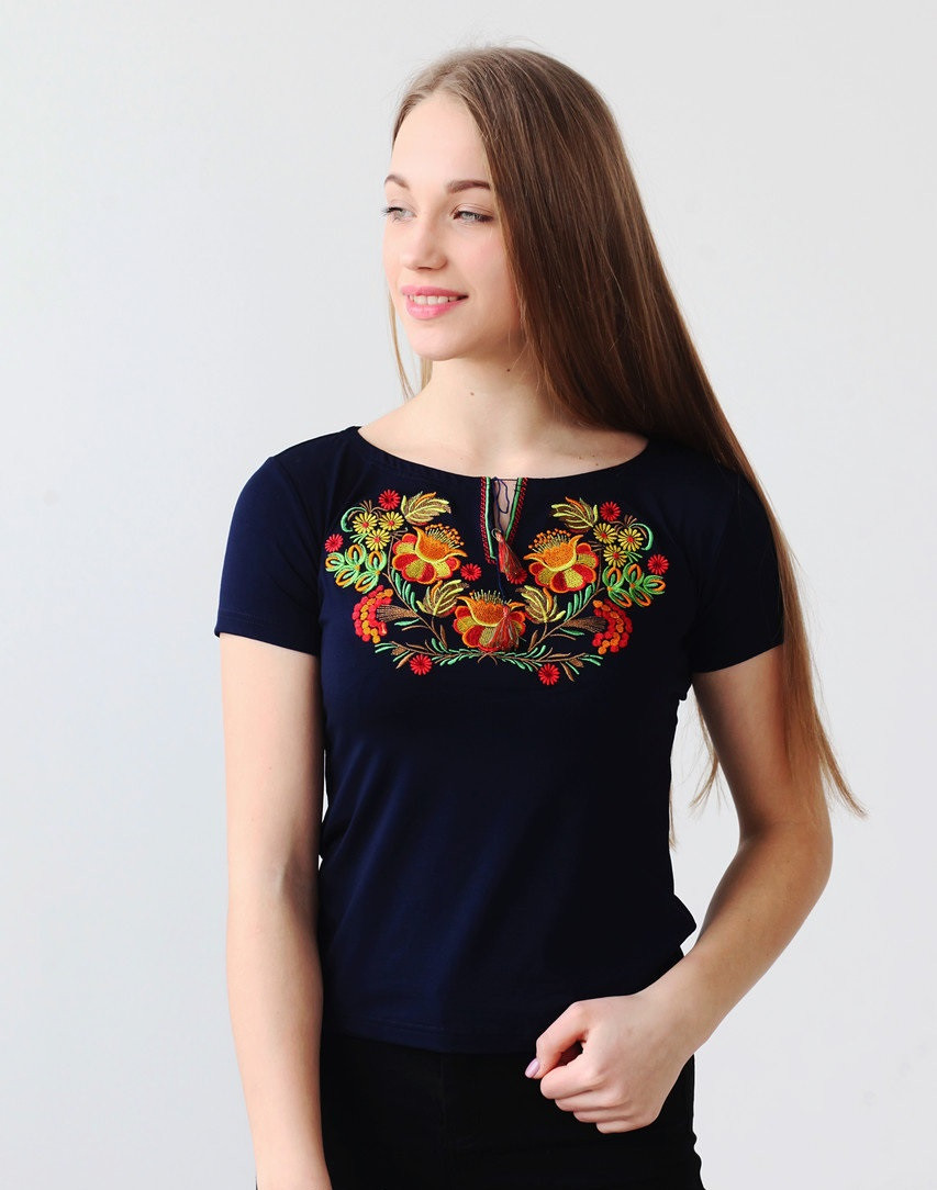 Футболка-вышиванка женская, вишиванка жіноча, р-р S,M,L,XL,XXL, XXXL 56, Темно-синий
Футболка-вышиванка женская, вишиванка жіноча, р-р S,M,L,XL,XXL, XXXL 56, Темно-синий