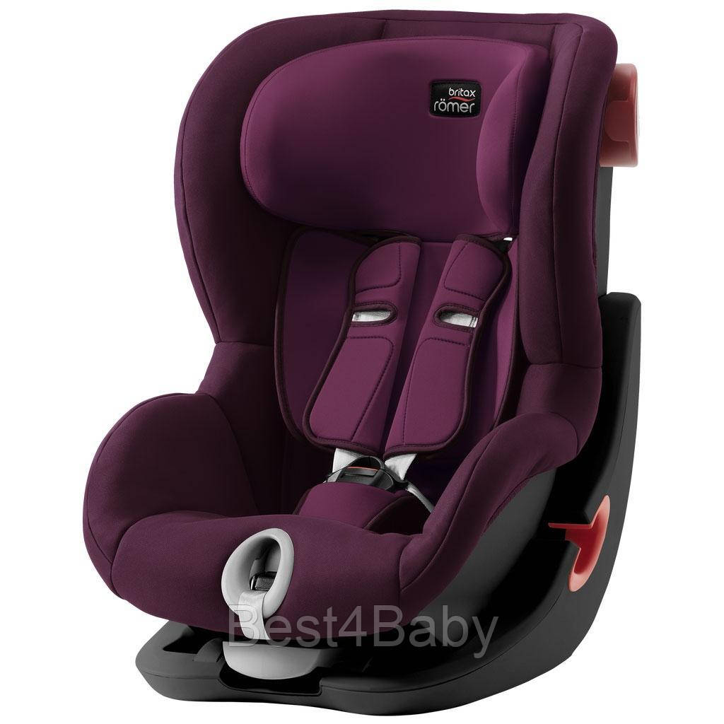 Автокресло Britax-Romer King II Black Series Burgundy Red (2000030812), Фиолетовый
Автокресло Britax-Romer King II Black Series Burgundy Red (2000030812), Фиолетовый