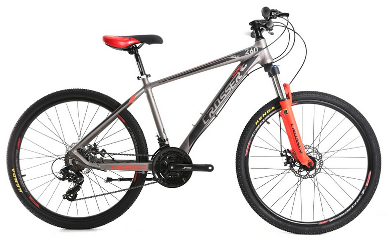 Велосипед Crosser Solo 26" рама 17" серо-красный | Спортивный велосипед Кроссер, Разные цвета
Велосипед Crosser Solo 26" рама 17" серо-красный | Спортивный велосипед Кроссер, Разные цвета