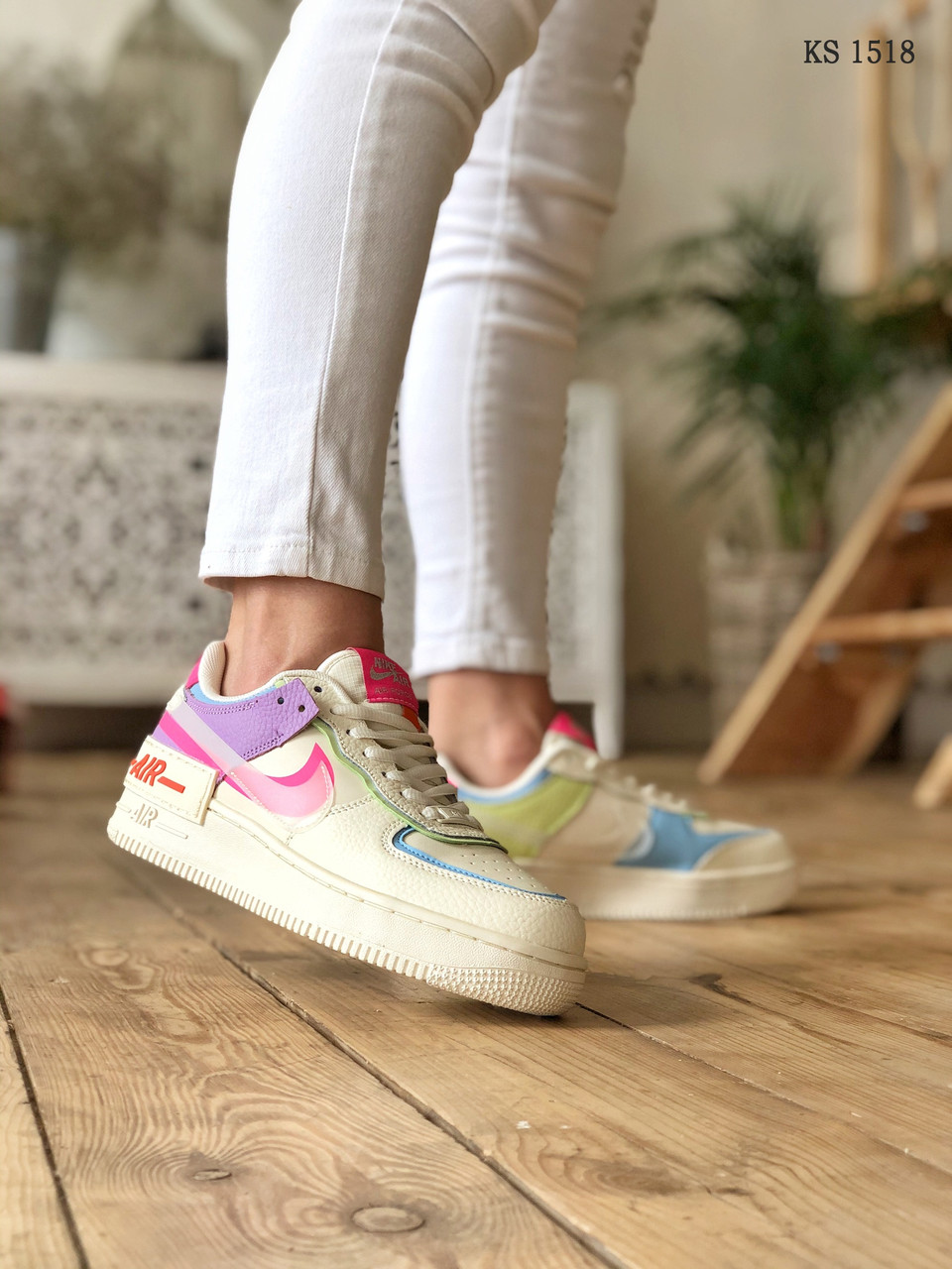 Женские кроссовки в стиле Nike Найк Air Force 1 low, кожа, разноцветные 38 (24 см), Разные цвета
Женские кроссовки в стиле Nike Найк Air Force 1 low, кожа, разноцветные 38 (24 см), Разные цвета