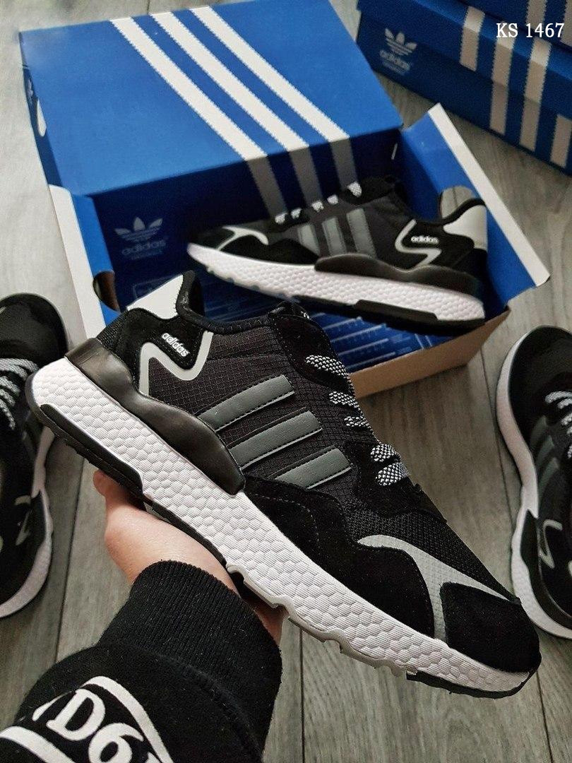 Мужские кроссовки в стиле Adidas Адидас Nite Jogger, черные с белым 43 (27,5 см), Черный
Мужские кроссовки в стиле Adidas Адидас Nite Jogger, черные с белым 43 (27,5 см), Черный