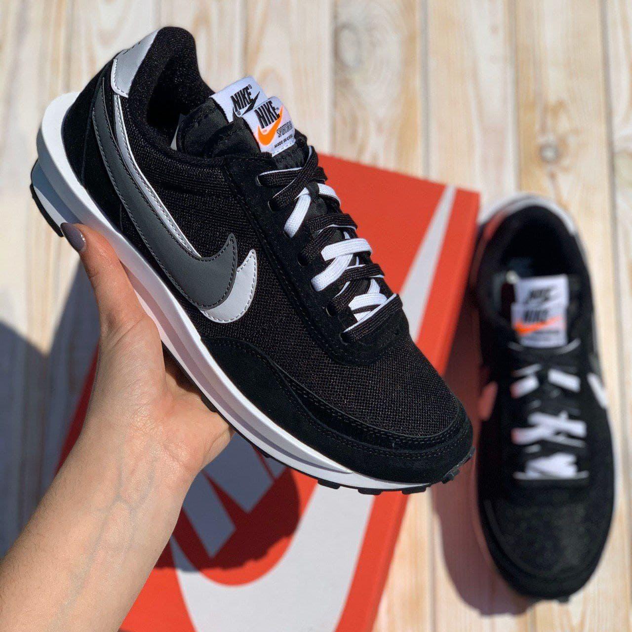 Кроссовки Мужские Nike Waffle Sacai Gray Black White / Найк Вафл Серый Черные Белые, Черно-белый
Кроссовки Мужские Nike Waffle Sacai Gray Black White / Найк Вафл Серый Черные Белые, Черно-белый