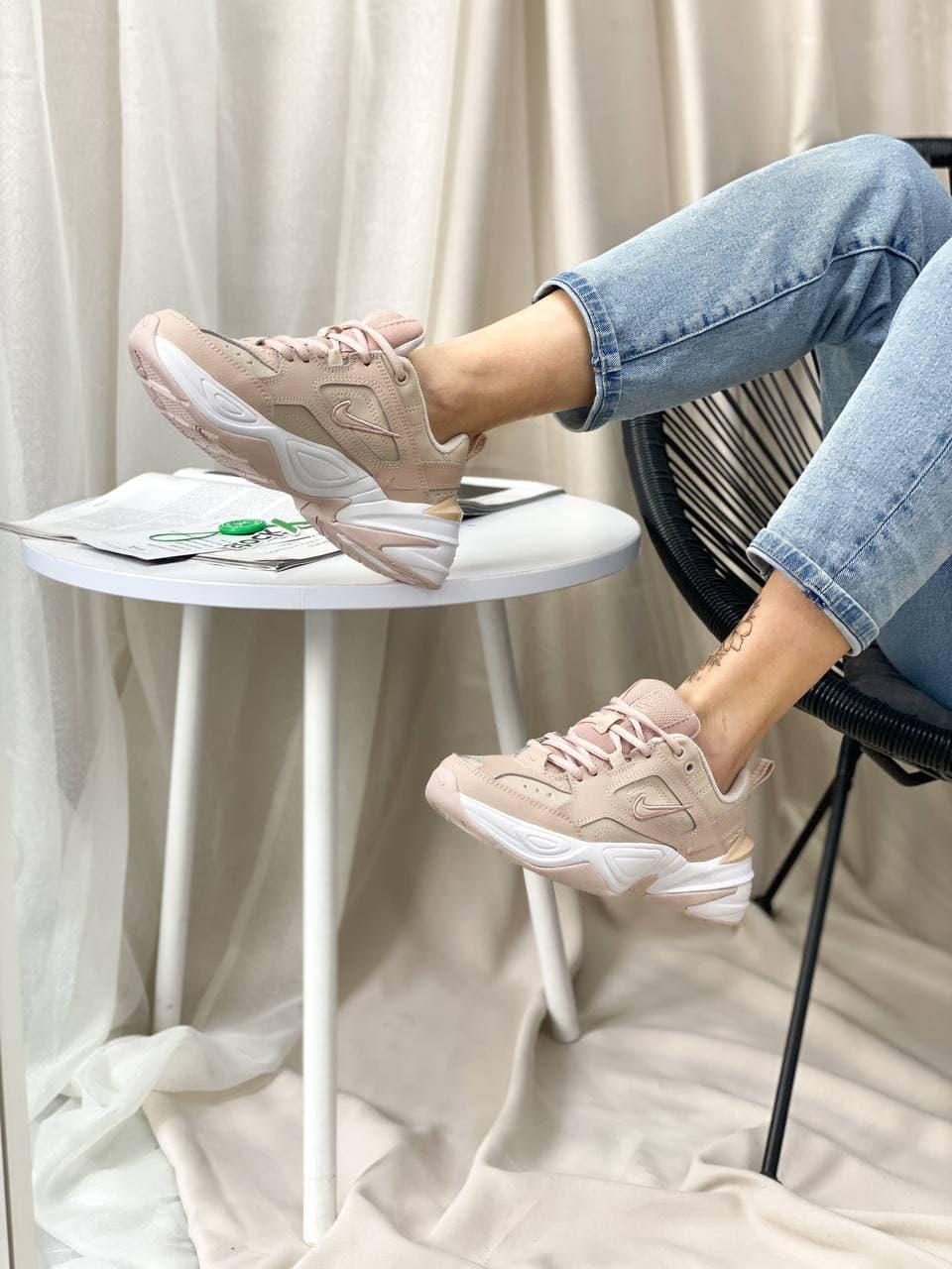 Женские демисезонные кроссовки Nike M2K Tekno Pink (бежево-розовые) легкая стильная обувь NК015 40, Розовый
Женские демисезонные кроссовки Nike M2K Tekno Pink (бежево-розовые) легкая стильная обувь NК015 40, Розовый