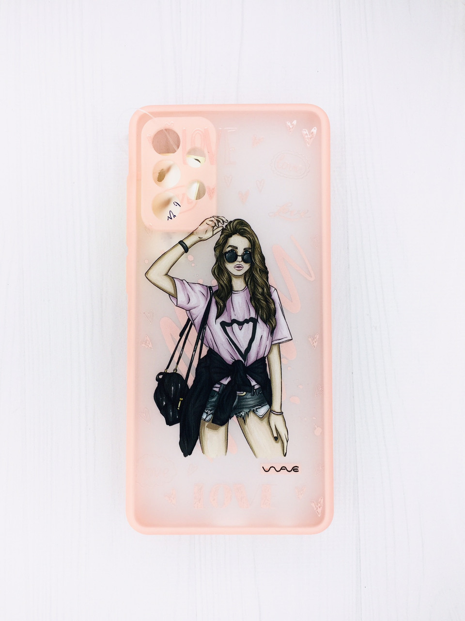 Чехол WAVE Cartoon Case (PC+TPU) для Samsung Galaxy A72 Розовый mood love, С рисунком
Чехол WAVE Cartoon Case (PC+TPU) для Samsung Galaxy A72 Розовый mood love, С рисунком