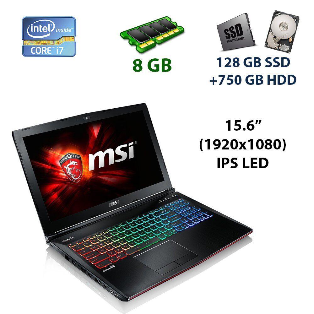 Игровой ноутбук - MSI GE62 2QF / 15.6" (1920x1080) IPS LED / Intel Core i7-5700HQ (4 (8) ядра по 2.7 - 3.5
Игровой ноутбук - MSI GE62 2QF / 15.6" (1920x1080) IPS LED / Intel Core i7-5700HQ (4 (8) ядра по 2.7 - 3.5