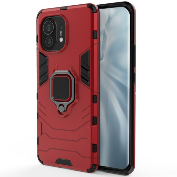 Ударопрочный чехол Transformer Ring for Magnet с кольцом-подставкой для Xiaomi Mi 11, Серый|черный|красный
Ударопрочный чехол Transformer Ring for Magnet с кольцом-подставкой для Xiaomi Mi 11, Серый|черный|красный