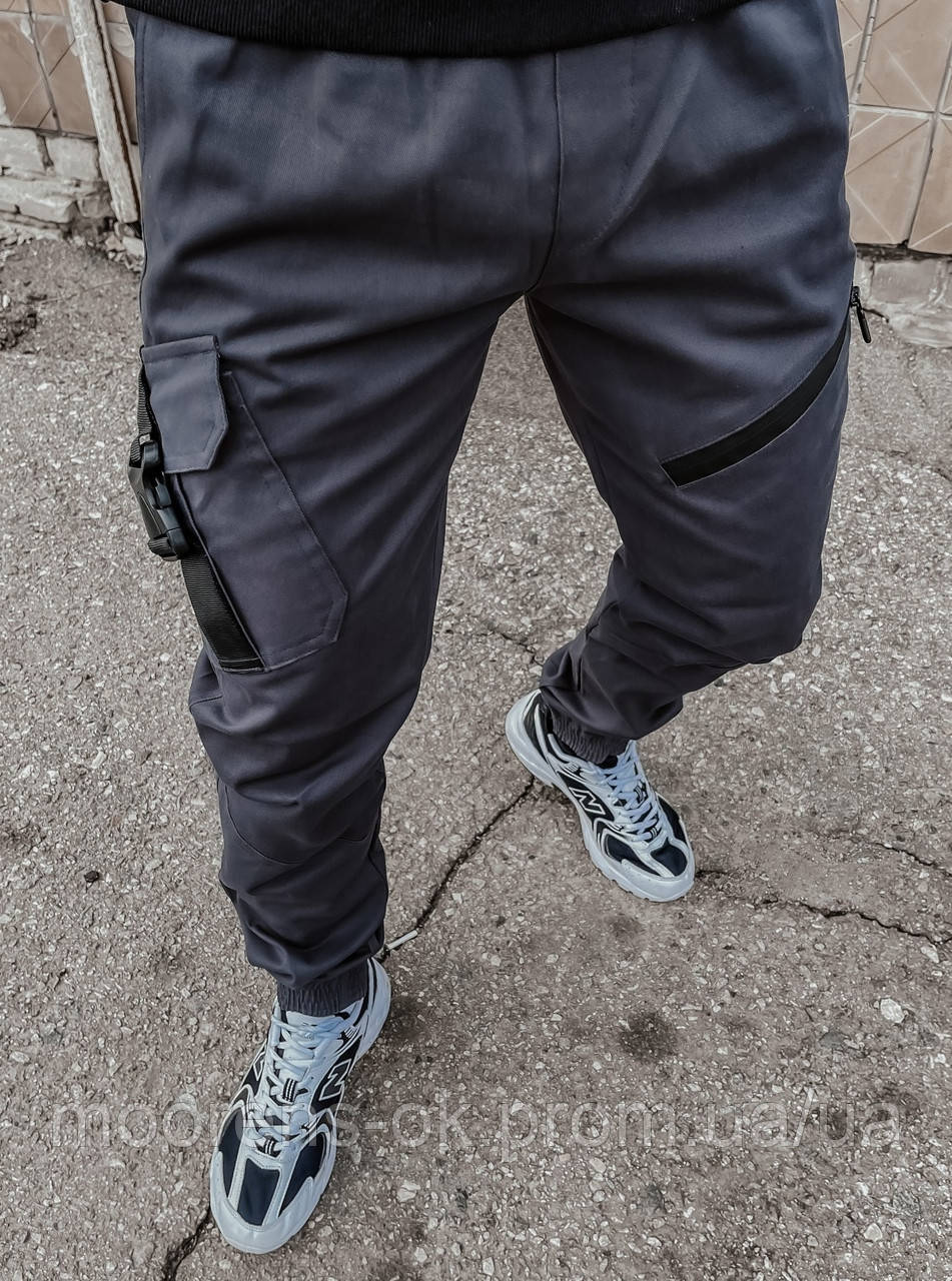 Штаны молодежные мужские Cargo из коттона с манжетами, Весенние серые брюки карго с боковыми карманами M
Штаны молодежные мужские Cargo из коттона с манжетами, Весенние серые брюки карго с боковыми карманами M