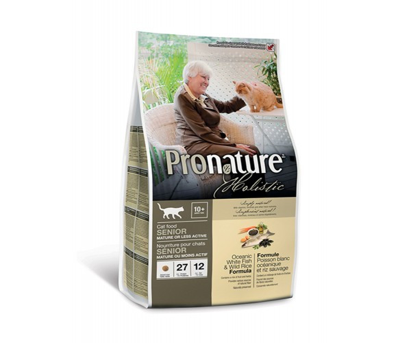 Pronature Holistic (Пронатюр Холистик) с океанической белой рыбой и диким рисом для пожилых котов 5.44 кг
Pronature Holistic (Пронатюр Холистик) с океанической белой рыбой и диким рисом для пожилых котов 5.44 кг