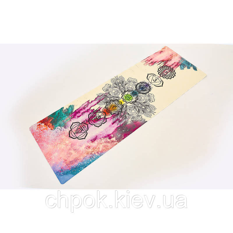 Коврик для йоги Джутовый (Yoga mat) двухслойный 3мм Record FI-7156-4 (1,83мх0,61м Чакры Акварель)
Коврик для йоги Джутовый (Yoga mat) двухслойный 3мм Record FI-7156-4 (1,83мх0,61м Чакры Акварель)