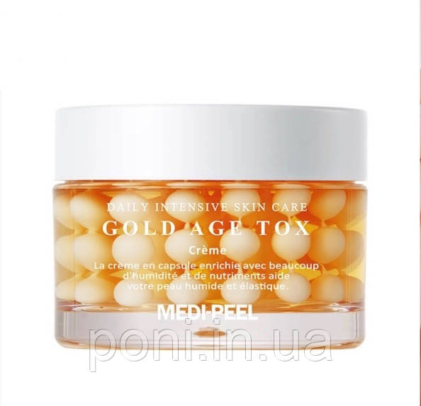 Антивозрастной капсульный крем с экстрактом золотого шелкопряда Medi-Peel Gold Age Tox Cream
Антивозрастной капсульный крем с экстрактом золотого шелкопряда Medi-Peel Gold Age Tox Cream
