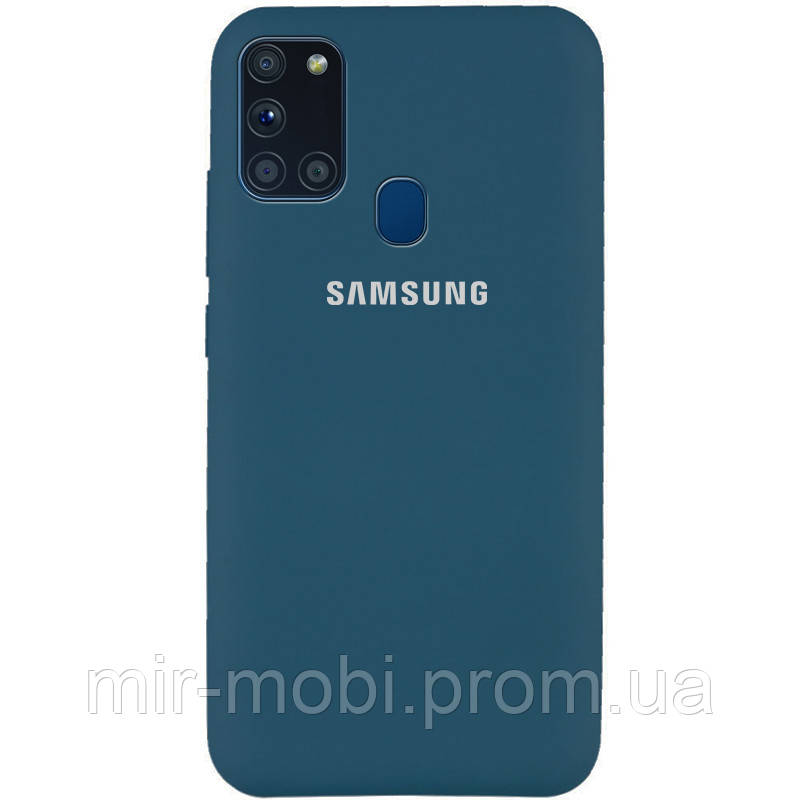 Чехол Silicone Cover Full Protective (AA) для Samsung Galaxy A21s, Синий / cosmos blue
Чехол Silicone Cover Full Protective (AA) для Samsung Galaxy A21s, Синий / cosmos blue