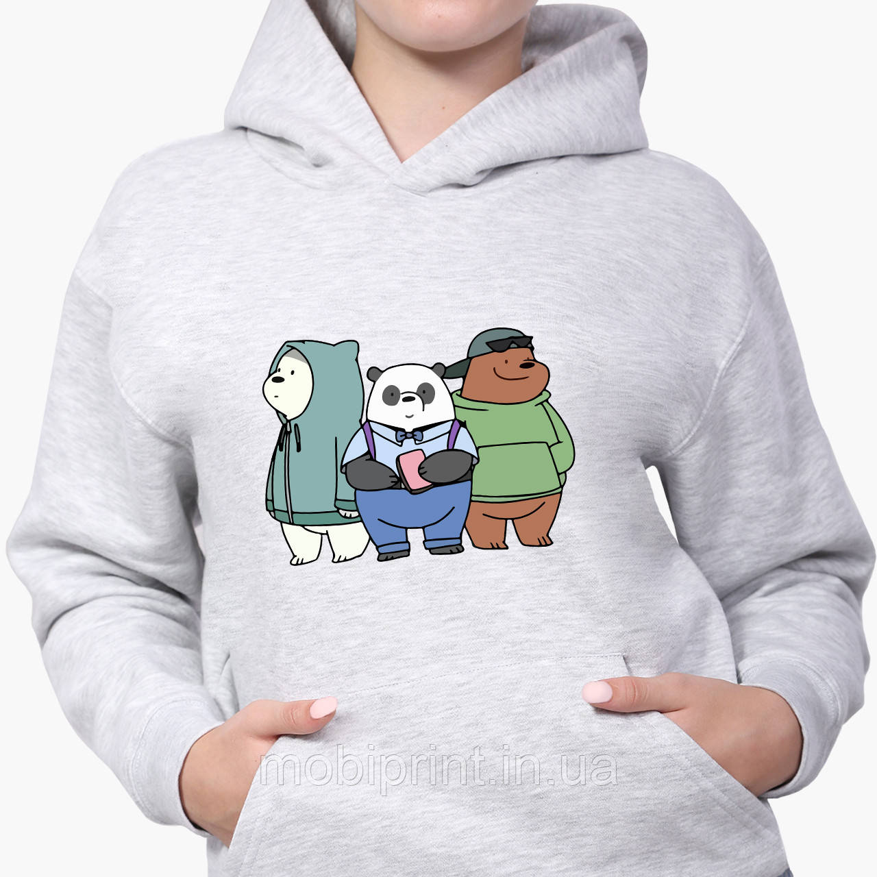 Худи для девочек Вся правда о медведях (We Bare Bears) Кенгуру Светло-серый (9298-2898) 164
Худи для девочек Вся правда о медведях (We Bare Bears) Кенгуру Светло-серый (9298-2898) 164