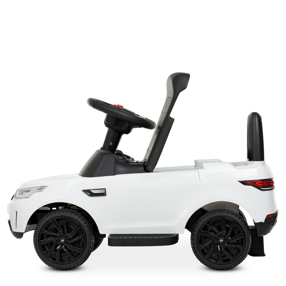 Детский электромобиль 2 в 1 каталка-толокар. Мотор 22W. Фары. FM. Свет. Land Rover Bambi. Белый. M 4462-1
Детский электромобиль 2 в 1 каталка-толокар. Мотор 22W. Фары. FM. Свет. Land Rover Bambi. Белый. M 4462-1