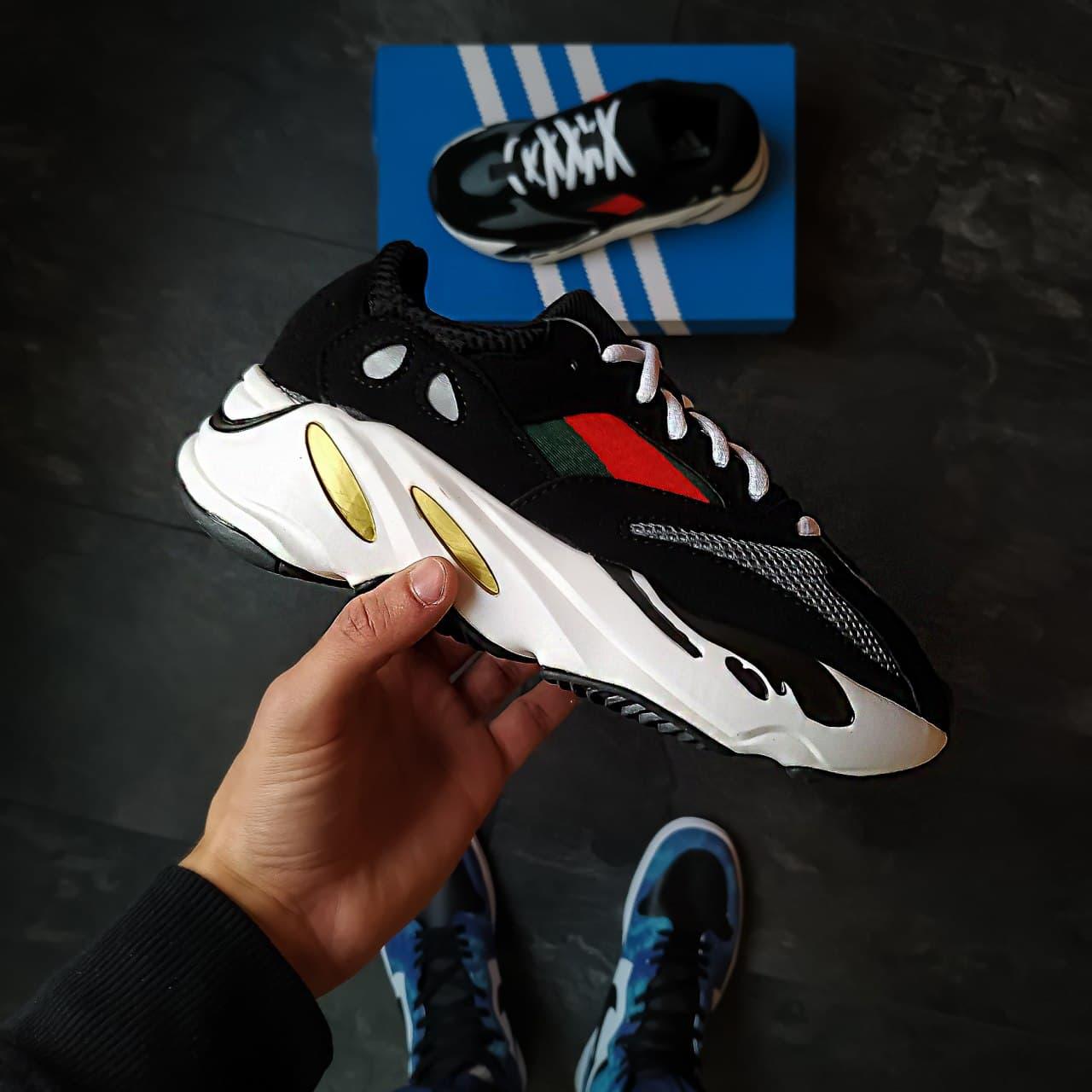Женские кроссовки Adidas Yeezy Boost 700 x Gucci Black / Адидас Изи Буст 700 Гучи Черные 40, Черный
Женские кроссовки Adidas Yeezy Boost 700 x Gucci Black / Адидас Изи Буст 700 Гучи Черные 40, Черный