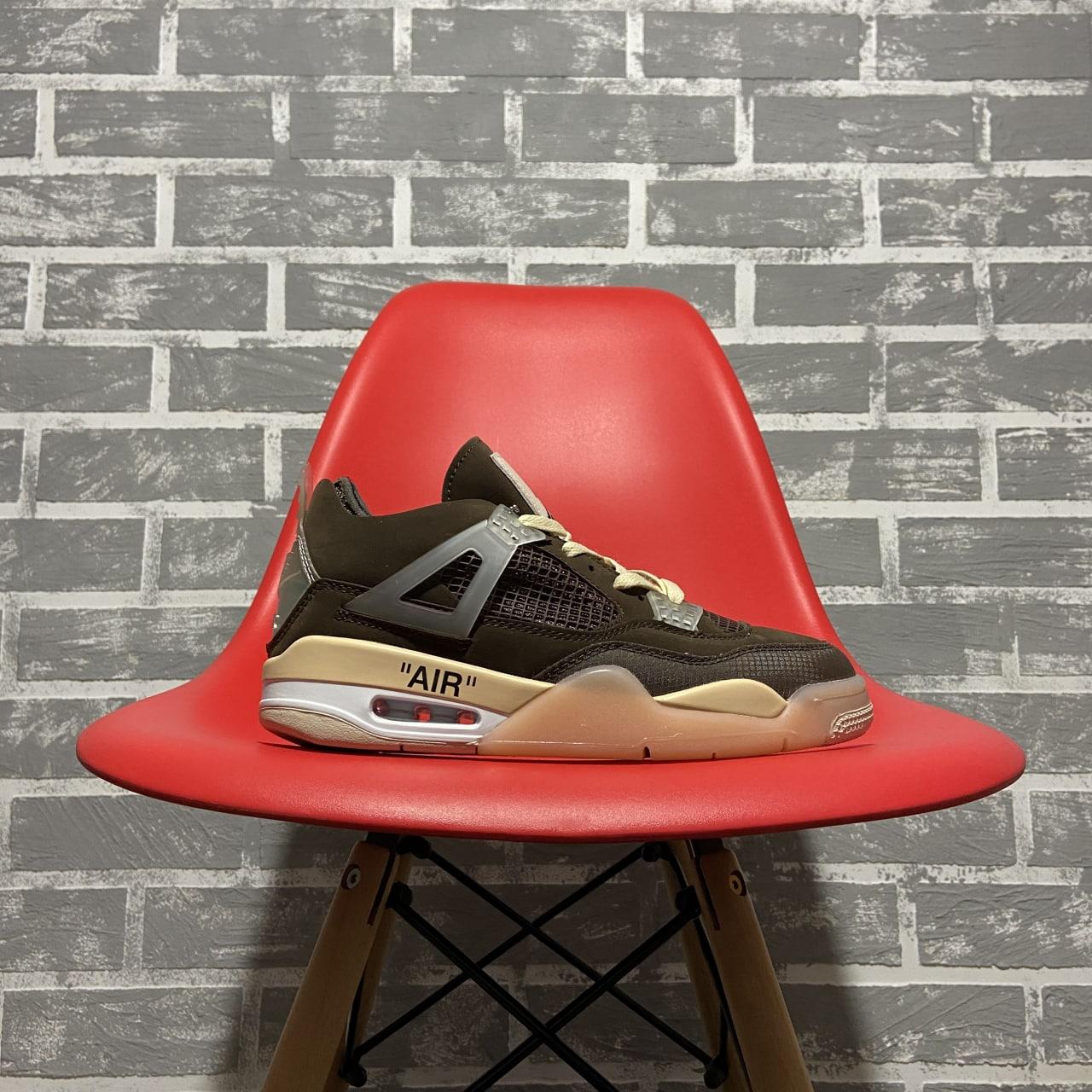 Мужские кроссовки Nike Air Jordan 4 Retro Off-White Brown / Найк Аир Джордан 4 Ретро Офф Вайт Коричневые 41, Кофе с молоком
Мужские кроссовки Nike Air Jordan 4 Retro Off-White Brown / Найк Аир Джордан 4 Ретро Офф Вайт Коричневые 41, Кофе с молоком
