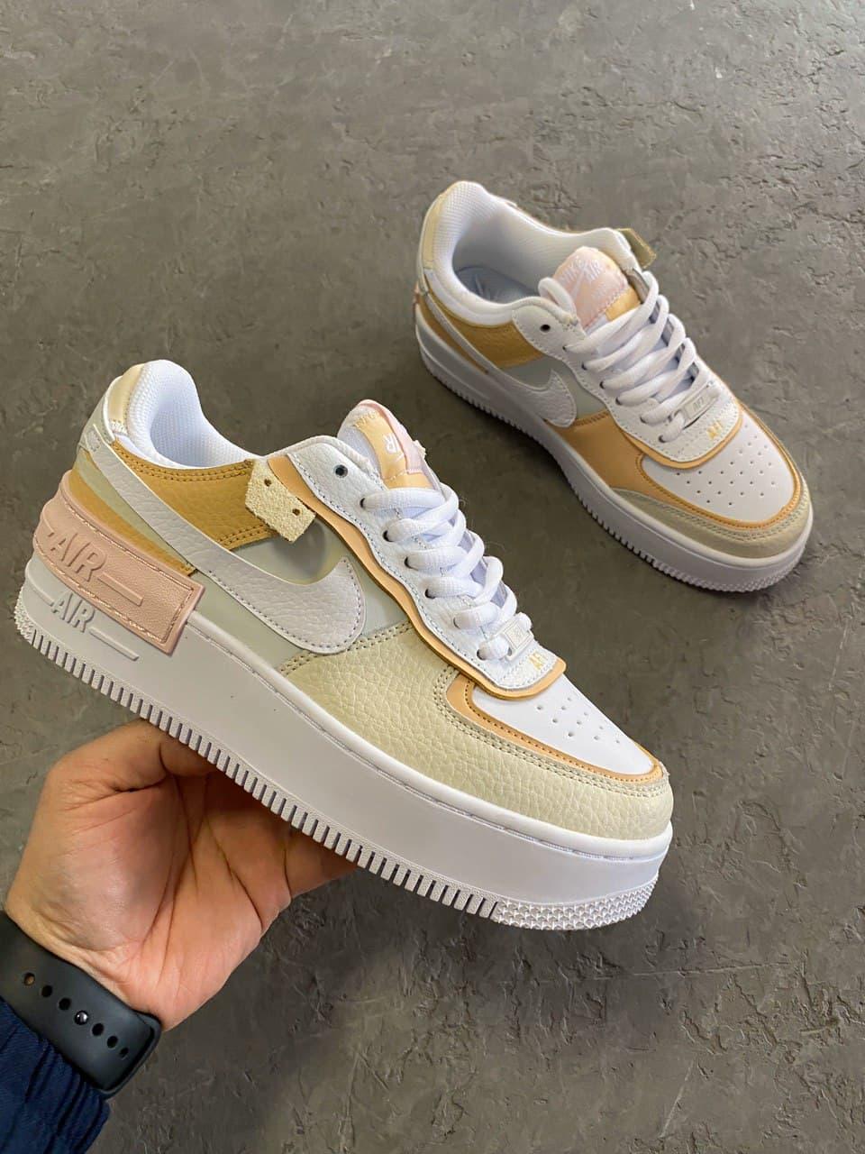 Женские кроссовки Nike Air Force 1 Shadow Spruse Aura Cream / Найк Аир Форс 1 Шадоу Аура Кремовые 38, Кремовый
Женские кроссовки Nike Air Force 1 Shadow Spruse Aura Cream / Найк Аир Форс 1 Шадоу Аура Кремовые 38, Кремовый