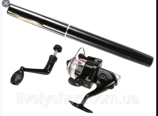 Sale! Карманная мини портативная удочка Pocket Pen Fishing Rod с катушкой Black
Sale! Карманная мини портативная удочка Pocket Pen Fishing Rod с катушкой Black