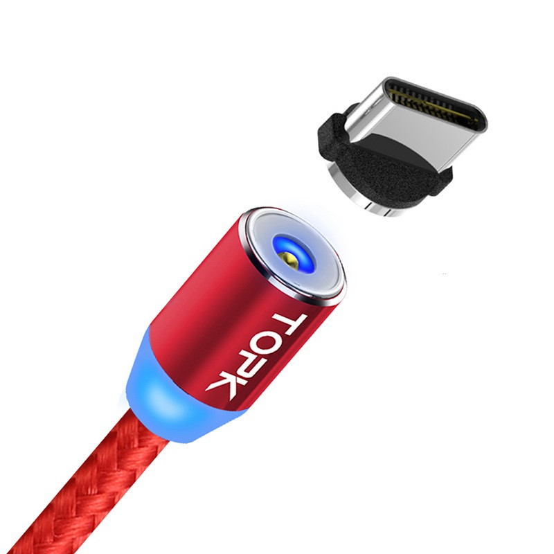 Магнитная зарядка TOPK AM23 магнитный кабель зарядка на магните с подсветкой USB Type-C, Красный, 2 метра
Магнитная зарядка TOPK AM23 магнитный кабель зарядка на магните с подсветкой USB Type-C, Красный, 2 метра