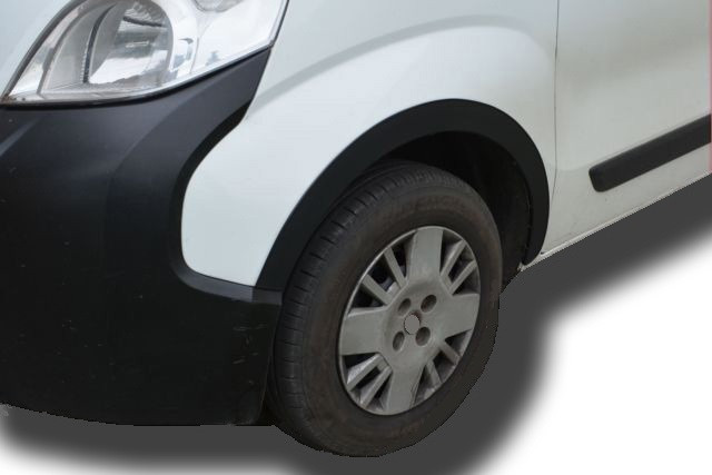 Fiat Fiorino/Qubo 2008↗ гг. Накладки на арки (4 шт, черные) 1 боковая дверь, ABS-пластик
Fiat Fiorino/Qubo 2008↗ гг. Накладки на арки (4 шт, черные) 1 боковая дверь, ABS-пластик
