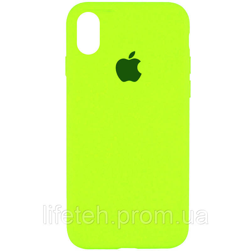 Чехол Silicone Case Full Protective (AA) для Apple iPhone XR (6.1"), Салатовый / neon green
Чехол Silicone Case Full Protective (AA) для Apple iPhone XR (6.1"), Салатовый / neon green