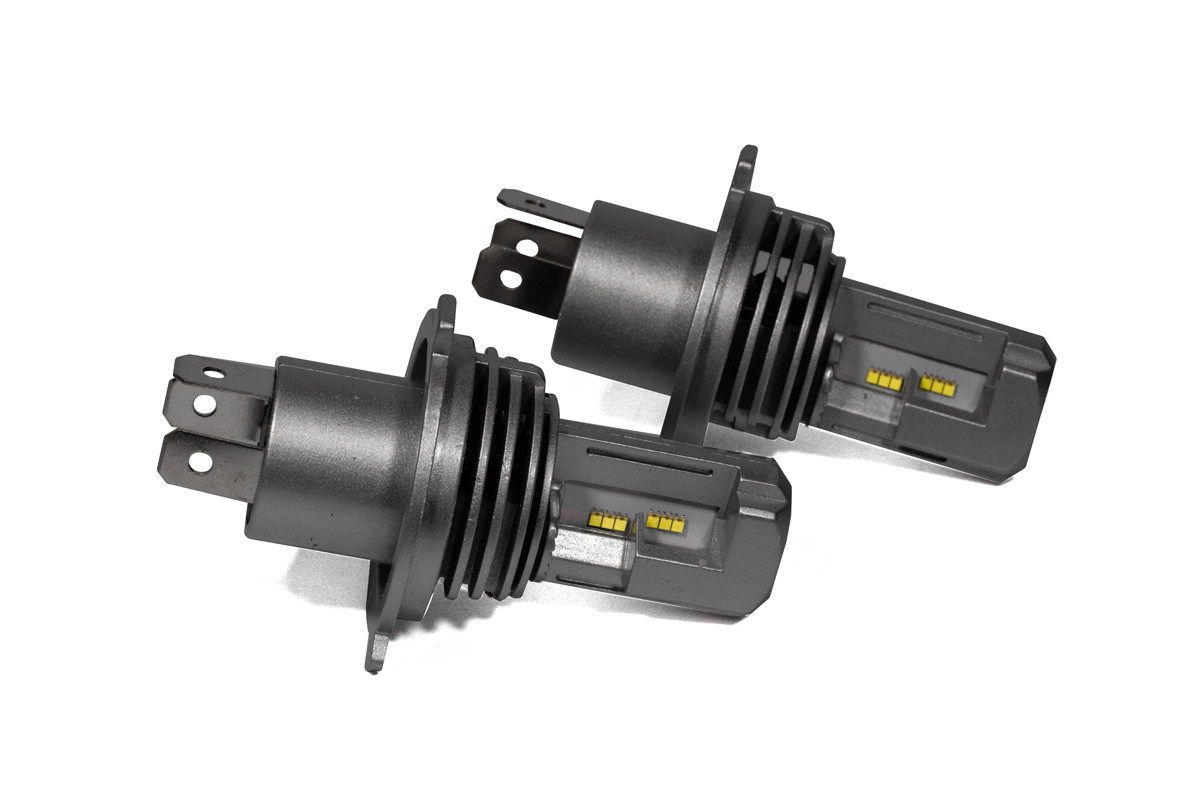 LED лампы H4 27W 12-24V 6000K 8000Lm. Светодиодные лампы M3 (Диоды Philips). По размеру стандартных авто лам
LED лампы H4 27W 12-24V 6000K 8000Lm. Светодиодные лампы M3 (Диоды Philips). По размеру стандартных авто лам