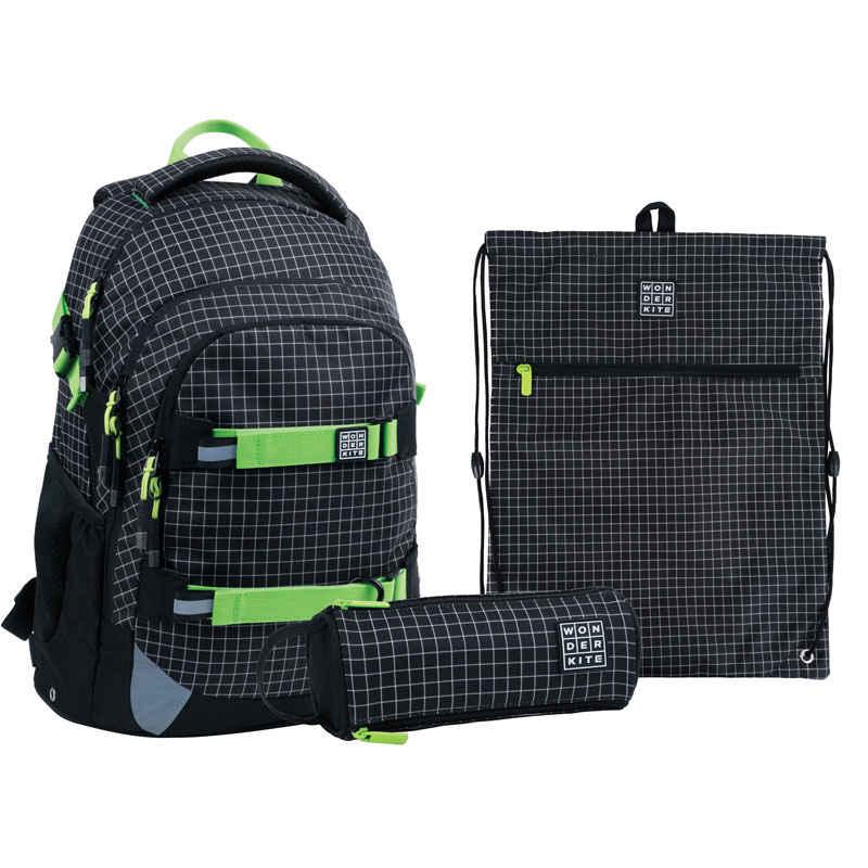 Школьный набор: рюкзак+пенал+сумка д/обуви Kite мод 727 Wonder Kite Checkered SET_WK21-727M-2
Школьный набор: рюкзак+пенал+сумка д/обуви Kite мод 727 Wonder Kite Checkered SET_WK21-727M-2