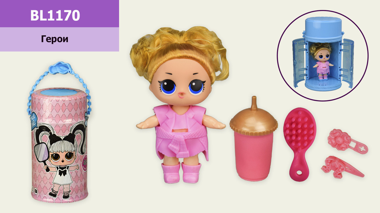 Герои Bela Dolls BL1170 (36шт) кукла 25 см в капсуле , свет, музыка, р-р капсулы 14,5*28,3*14,5см, в
Герои Bela Dolls BL1170 (36шт) кукла 25 см в капсуле , свет, музыка, р-р капсулы 14,5*28,3*14,5см, в