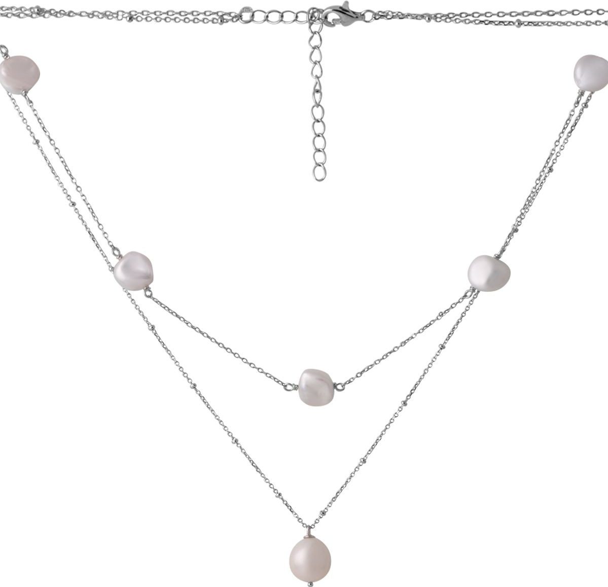 Серебряное колье SilverBreeze с натуральным жемчугом барочным 39.844ct (2068983) 450500 размер
Серебряное колье SilverBreeze с натуральным жемчугом барочным 39.844ct (2068983) 450500 размер