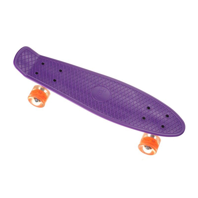 Пенни Борд - скейт Penny Board 23 фиолетовый со светящимися PU колесами до 80 кг | пенниборд детский скейтборд
Пенни Борд - скейт Penny Board 23 фиолетовый со светящимися PU колесами до 80 кг | пенниборд детский скейтборд