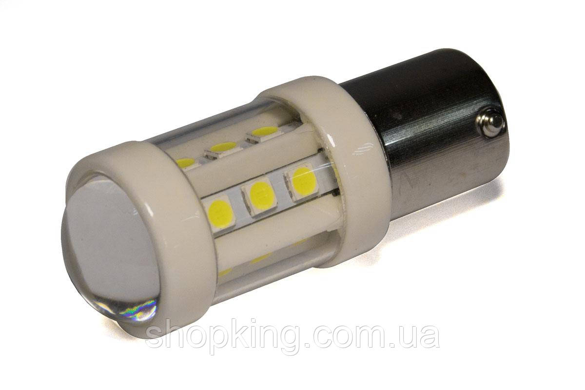 T25 в повороты, стопы, задний ход. Светодиодная лампа 6.5W 18 диодов 12-24 WHITE прозрачная линза
T25 в повороты, стопы, задний ход. Светодиодная лампа 6.5W 18 диодов 12-24 WHITE прозрачная линза