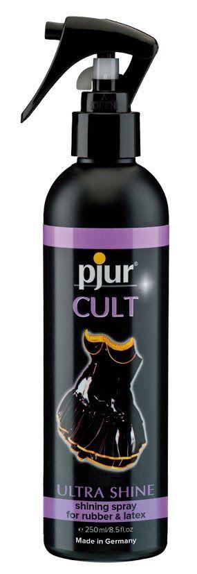 Спрей для ухода за одеждой из резины и латекса pjur Cult Ultra Shine 250 мл, придает блеск
Спрей для ухода за одеждой из резины и латекса pjur Cult Ultra Shine 250 мл, придает блеск