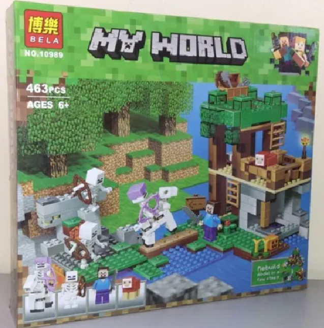 Развивающий конструктор Minecraft Bela 10989 Майнкрафт Нападение армии скелетов 463 детали 33x 31 x 6 см, Разные цвета
Развивающий конструктор Minecraft Bela 10989 Майнкрафт Нападение армии скелетов 463 детали 33x 31 x 6 см, Разные цвета