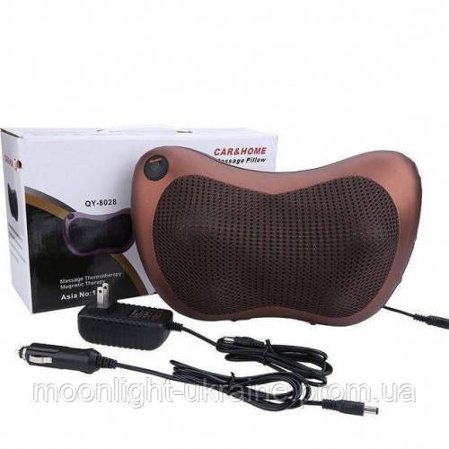 Портативный роликовый массажер в авто и для дома HOME CAR MASAGE PILLOW brown, массажная подушка | ОН000532
Портативный роликовый массажер в авто и для дома HOME CAR MASAGE PILLOW brown, массажная подушка | ОН000532