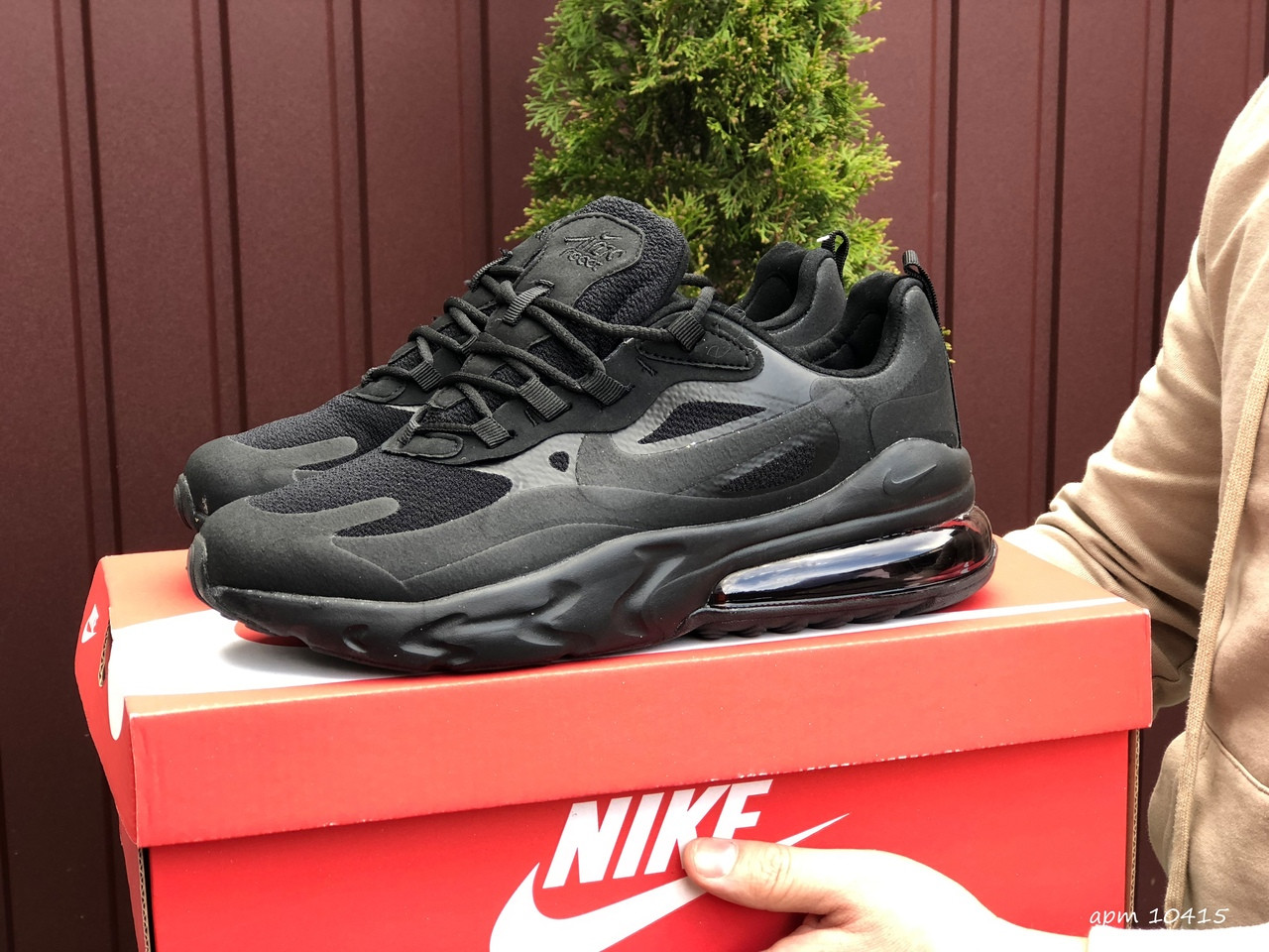 Мужские Кроссовки Nike Air Max 270 React Black / Найк Аир Макс 270 Реакт Черные 45, Черный
Мужские Кроссовки Nike Air Max 270 React Black / Найк Аир Макс 270 Реакт Черные 45, Черный