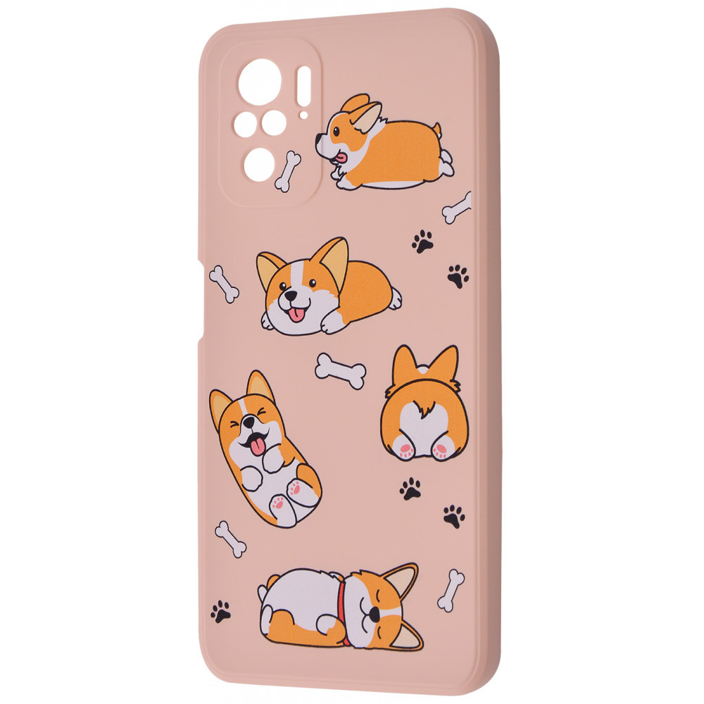 Силиконовый чехол бампер Wave Fancy для Xiaomi Redmi Note 10 / Note 10s Corgi Pink Sand, Песочный
Силиконовый чехол бампер Wave Fancy для Xiaomi Redmi Note 10 / Note 10s Corgi Pink Sand, Песочный